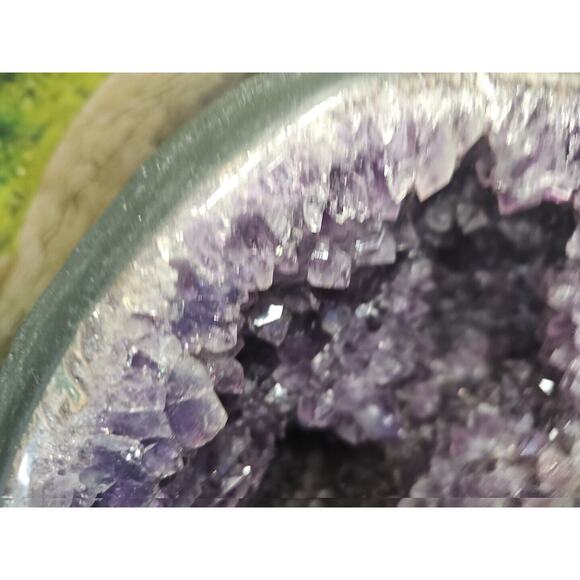 21.7LB Natural Amethyst geode quartz cluster crystal mineral specimen healing - Picture 5 of 12